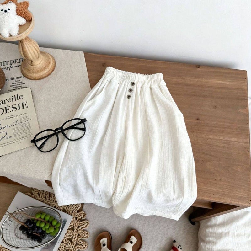 Kids Mosquito-Repellent Pants Casual Cropped - Image 4