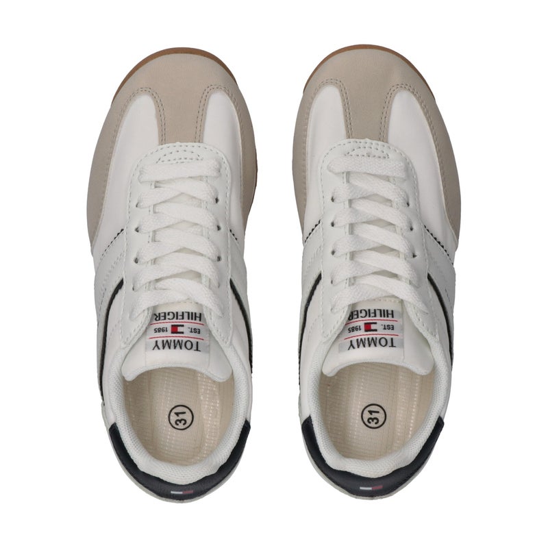 TOMMY HILFIGER Youth Lewis Low Top Lace Up Sneakers - Image 3