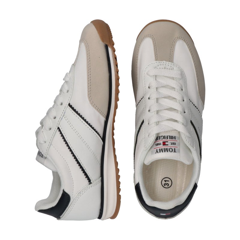 TOMMY HILFIGER Youth Lewis Low Top Lace Up Sneakers - Image 4