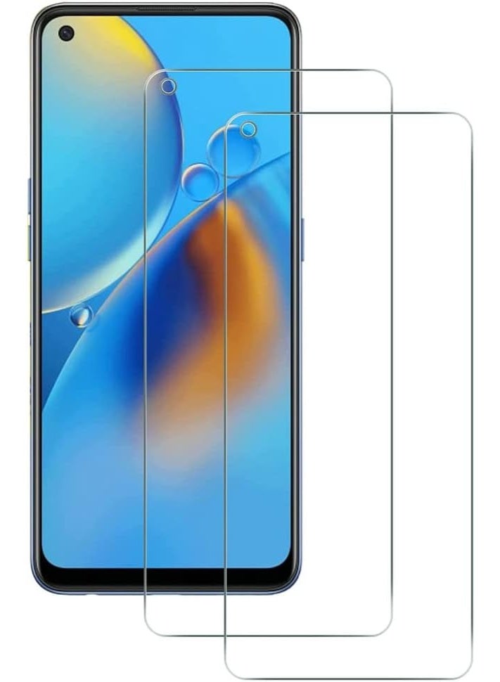 2-Pack Tempered Glass Screen Protector for Oppo Reno 6 / Reno 6 Z – Transparent - Image 2