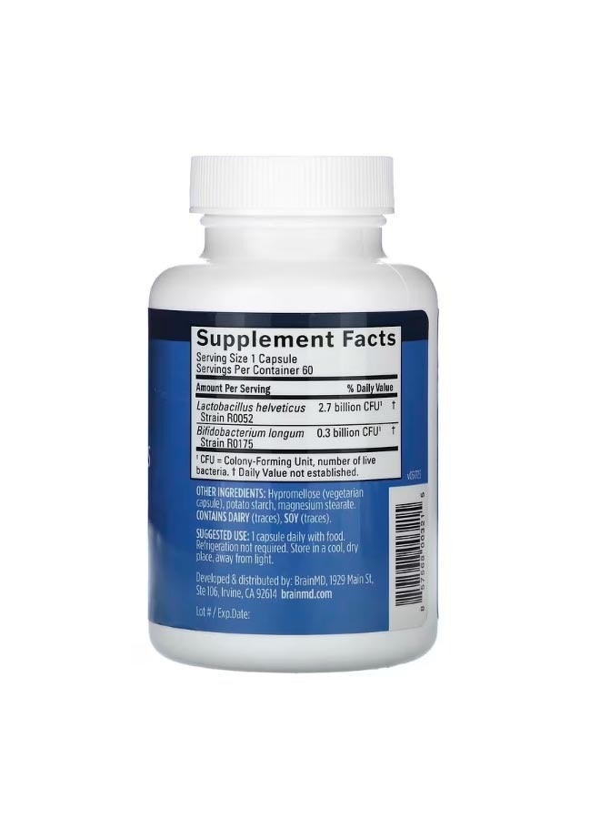 برينمد ProBrainBiotics 60 Capsules - Image 2