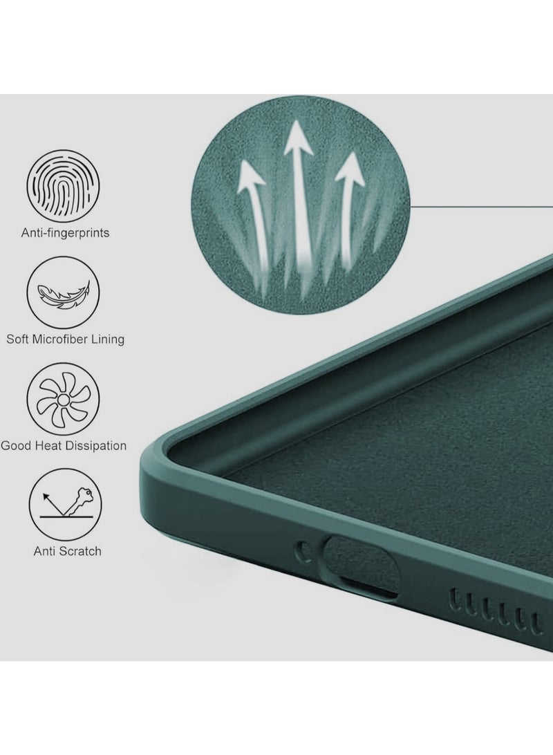 BORTONY OPPO Reno 12 F Case Cover Liquid Soft Silicone Case Shockproof Matte Finish Back Cover with Camera Protection Case for OPPO Reno 12 F - Image 5