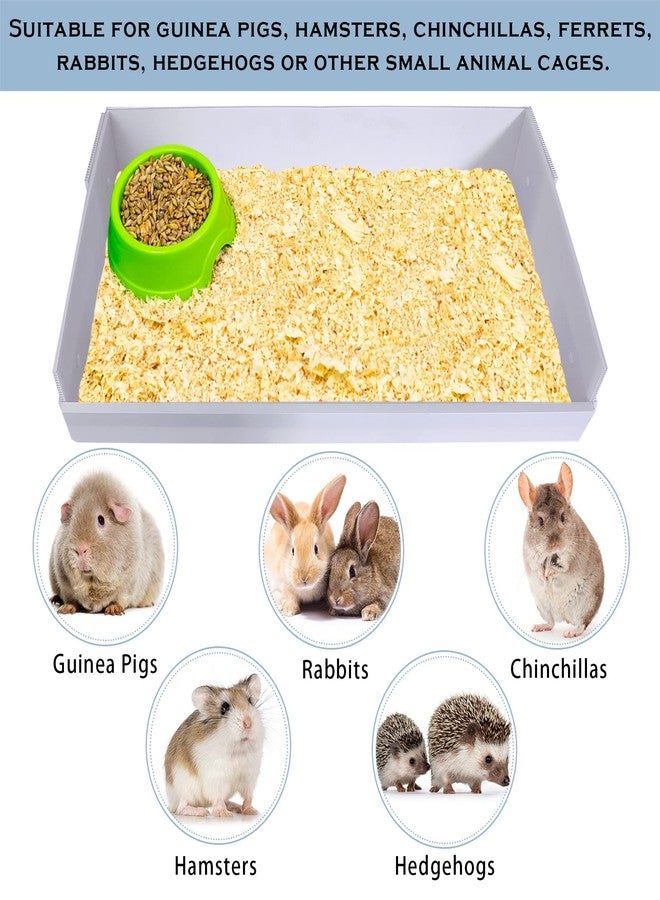 Geelin 2 Pack 26" x 13.5" Corrugated Plastic Cage Liners Base 1 x 2 Panel Size Guinea Pig Cage Liner for Guinea Pigs Hedgehogs Rabbits Applied with C&C Cages, White - Image 4