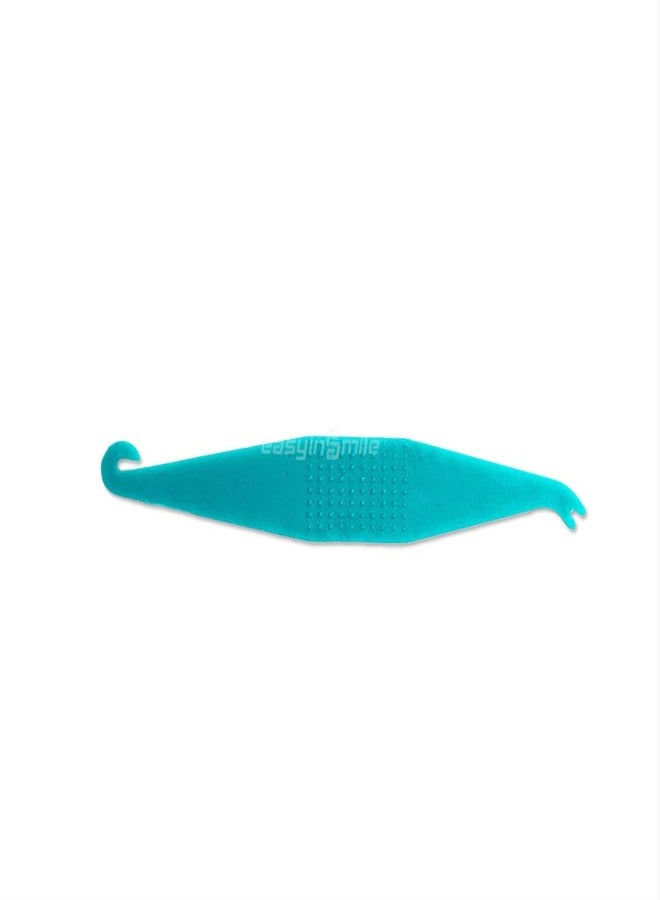 SNAWOP Dental Elastic Placers Orthodontic Braces Rubber Bands Plastic Hooks (Multi Color 10PCS) - Image 2