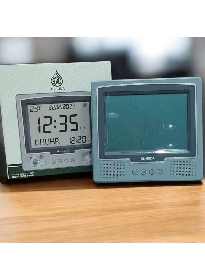 Alhuda Digital wall clock and alarm with Azan sound - Image 2