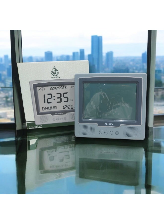 Alhuda Digital wall clock and alarm with Azan sound - Image 1