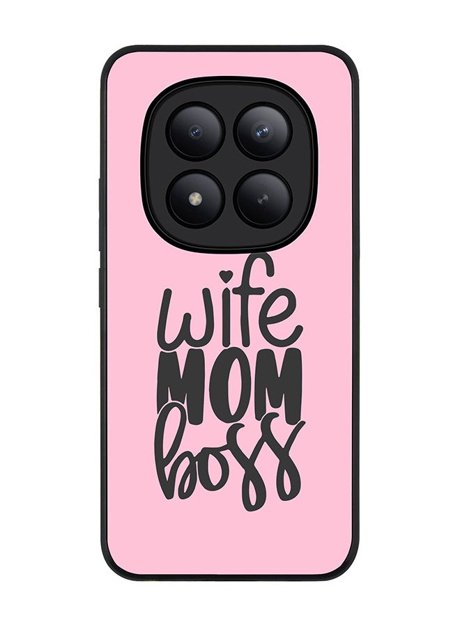 Stylizedd For Xiaomi Redmi Note 15 Pro+ / Poco M8 Pro Case,Slim fit Camera Protection, Shockproof Thin Phone cover  - Wife Mom Boss - Image 1