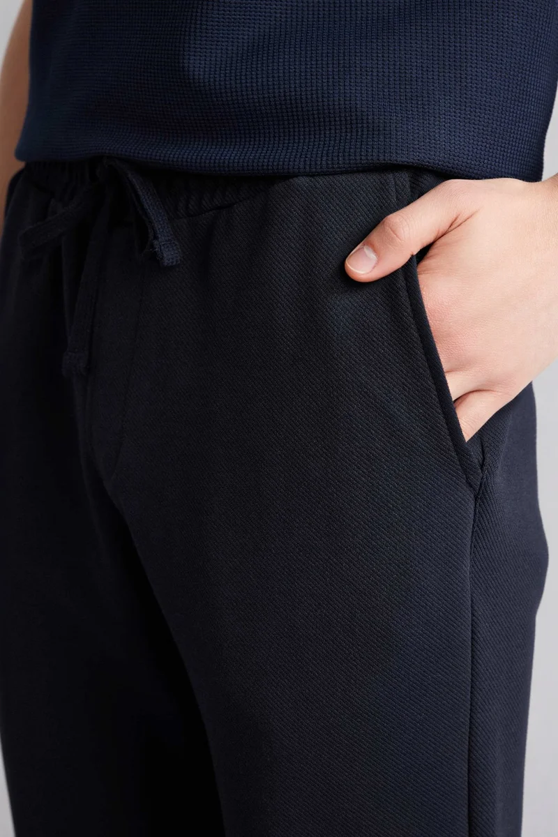 Defacto  Regular Fit Straight Leg Trousers for Men | Best Price UAE