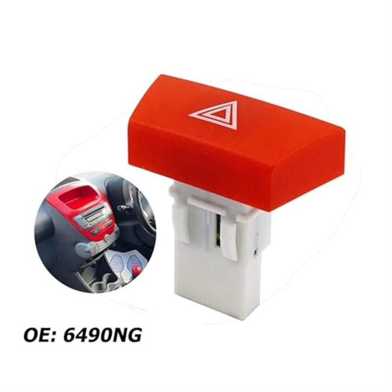 Wivplex Hazard Warning Light Switch for Toyota, Peugeot, Citroen - Image 5
