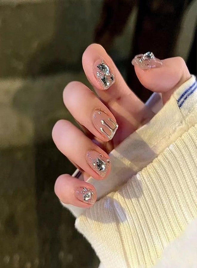 KILLFE Artifical Nails For Women | Reusable | Vibrant | Durable Acrylic Nails | Multicolor (NP-148) - Image 1