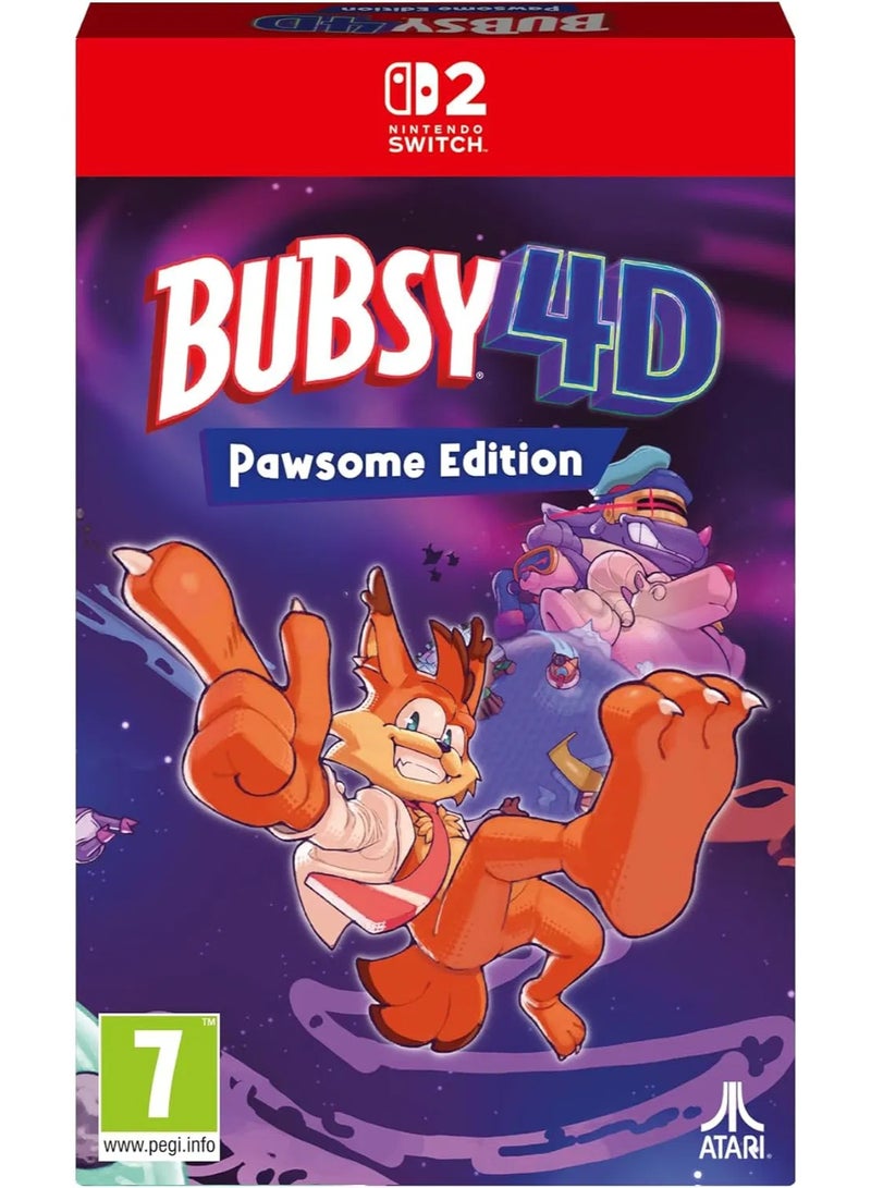 Atari Bubsy 4D [Pawsome Edition] - Nintendo Switch 2 - nintendo_switch - Image 1