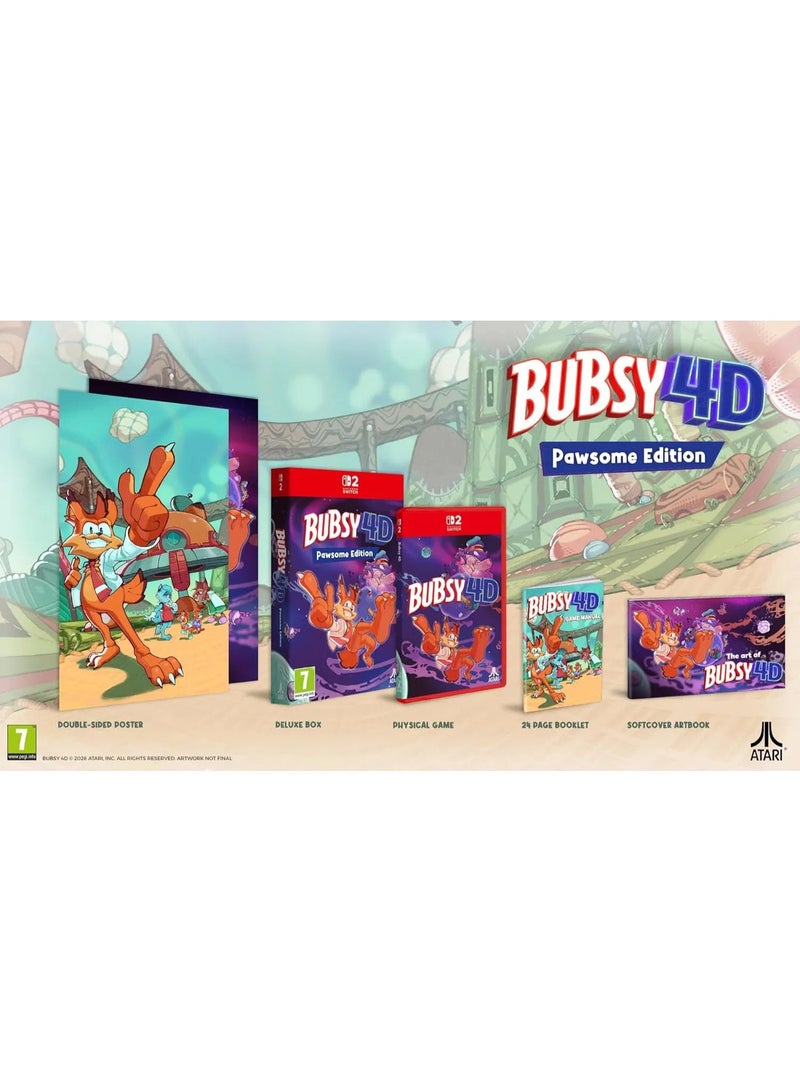 Atari Bubsy 4D [Pawsome Edition] - Nintendo Switch 2 - nintendo_switch - Image 2