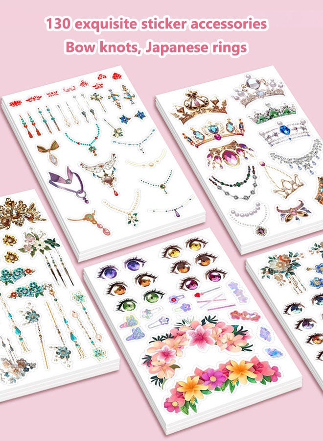 Kids Makeup Kit,Safe Washable Makeup Set 150pcs Toys for Girls with Portable Makeup Box,Toddler Makeup with Storage Case for Girls Pretend Play Toys for Kid Birthday Gifts Toys for Girls - Image 5