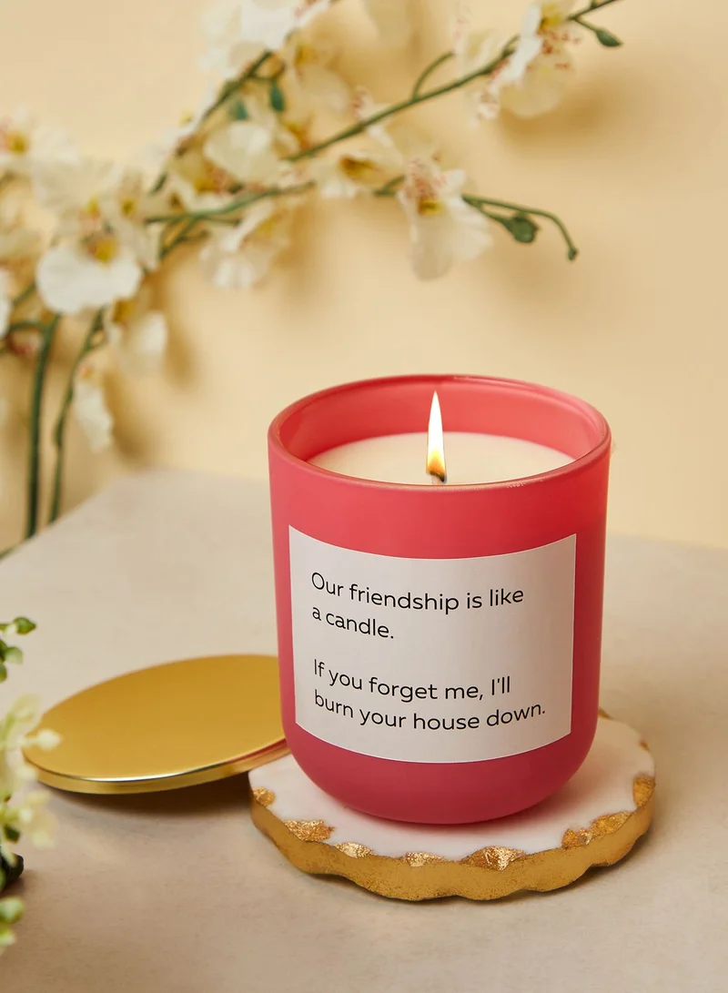 the lumiere co Our Friendship Is Like A Candle - Lavender Scent