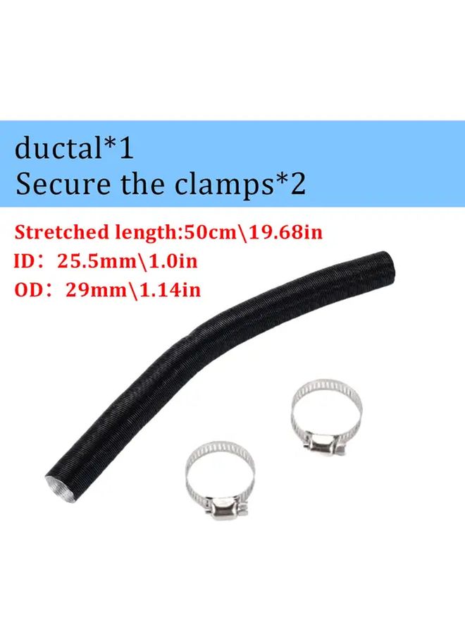 Universal 12V 24V 2KW To 8KW Diesel Air Heater Exhaust Pipe Parking Heater Accessories - Image 1