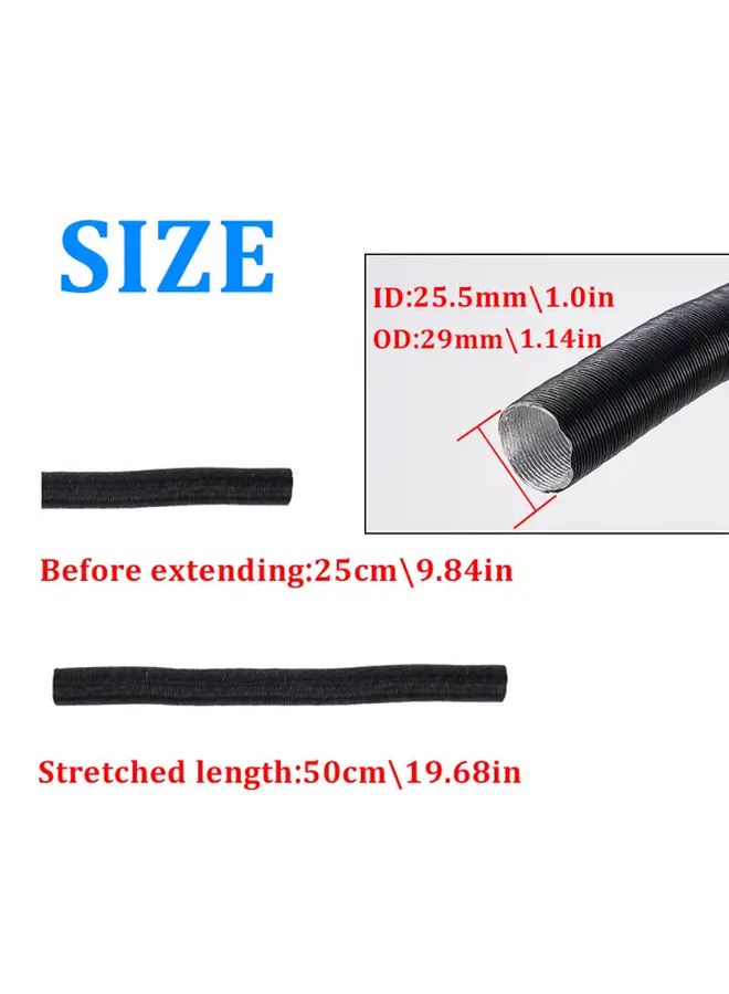 Universal 12V 24V 2KW To 8KW Diesel Air Heater Exhaust Pipe Parking Heater Accessories - Image 2