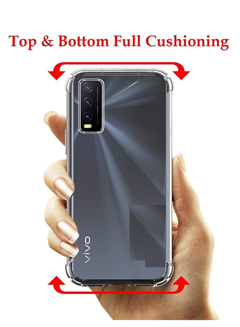 ELTRAZONE Samsung Galaxy M31 Case Cover Protective Shock Absorption Bumper soft Transparent Case (Clear) - Image 4