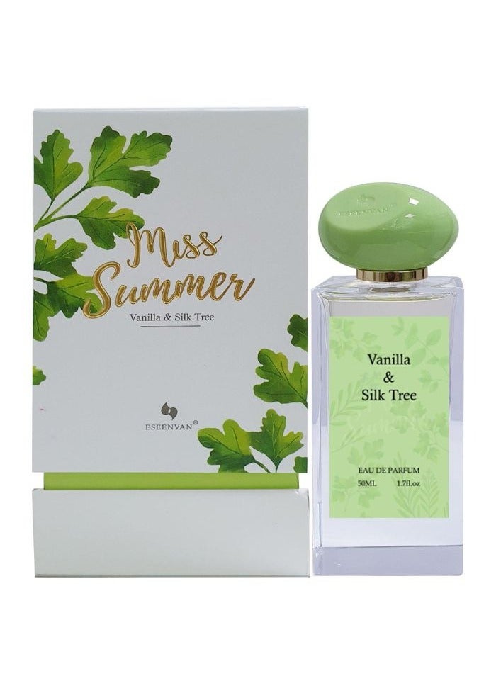 ESEENVAN MISS SUMMER - VANILLA & SILK TREE for Women EDP 50ml - Image 2