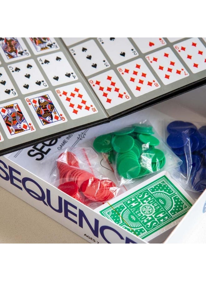 Abbasali Sequence Card Game Classic Strategy Board & Card Game - Image 4