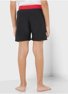 HUGO Kids Logo Swim Shorts  - Image 3