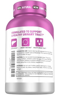 Herbtonics Urinary Tract Cleanse Treatment Cranberry Supplement for Urinary Tract Support 60 Count 30 Servings  - Image 3