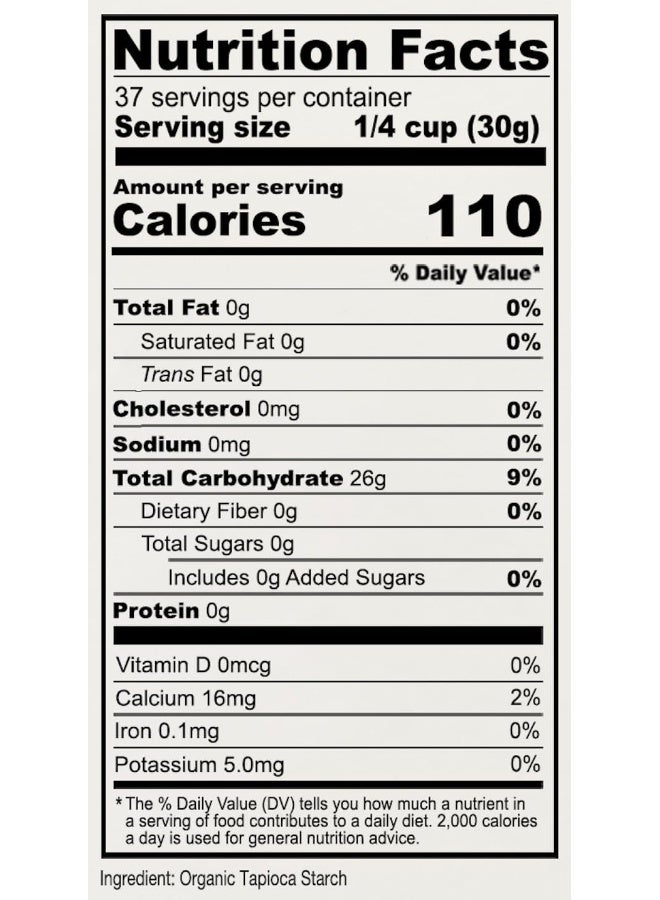 Anthony's Organic Tapioca Flour - Gluten Free - Image 3