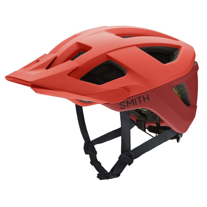 SMITH Session MTB Cycling Helmet â€“ Adult Mountain Bike Helmet with MIPS Technology + Koroyd Coverage â€“ Lightweight Impact Protection for Men & Women â€“ Adjustable Visor â€“ Matte Poppy/Terra, Medium - Image 1