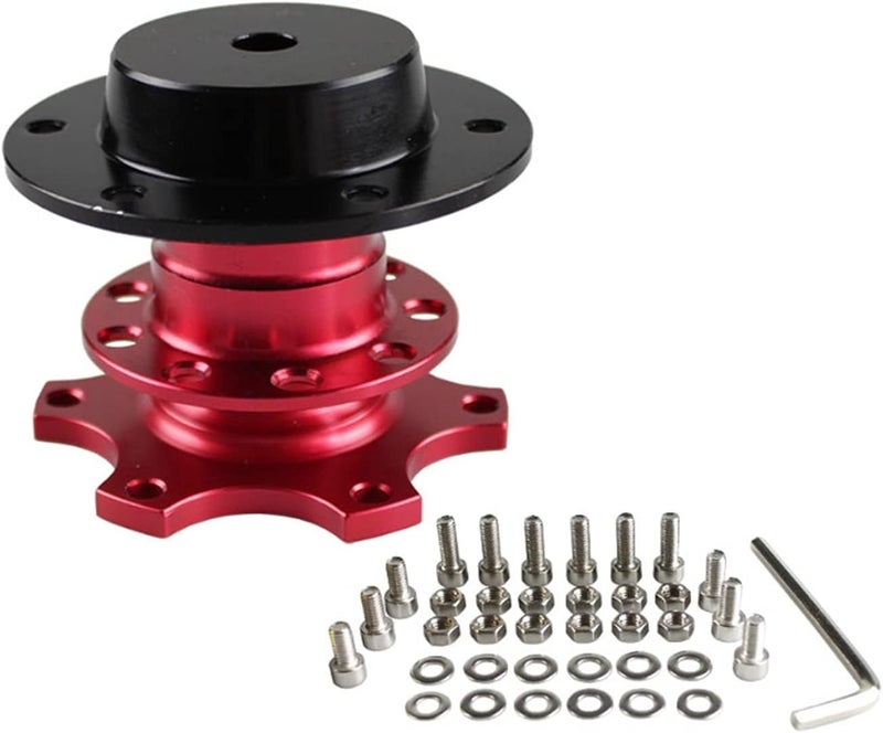 DEMULAX Aluminum Steering Wheel Quick Release Hub Adapter - Image 1