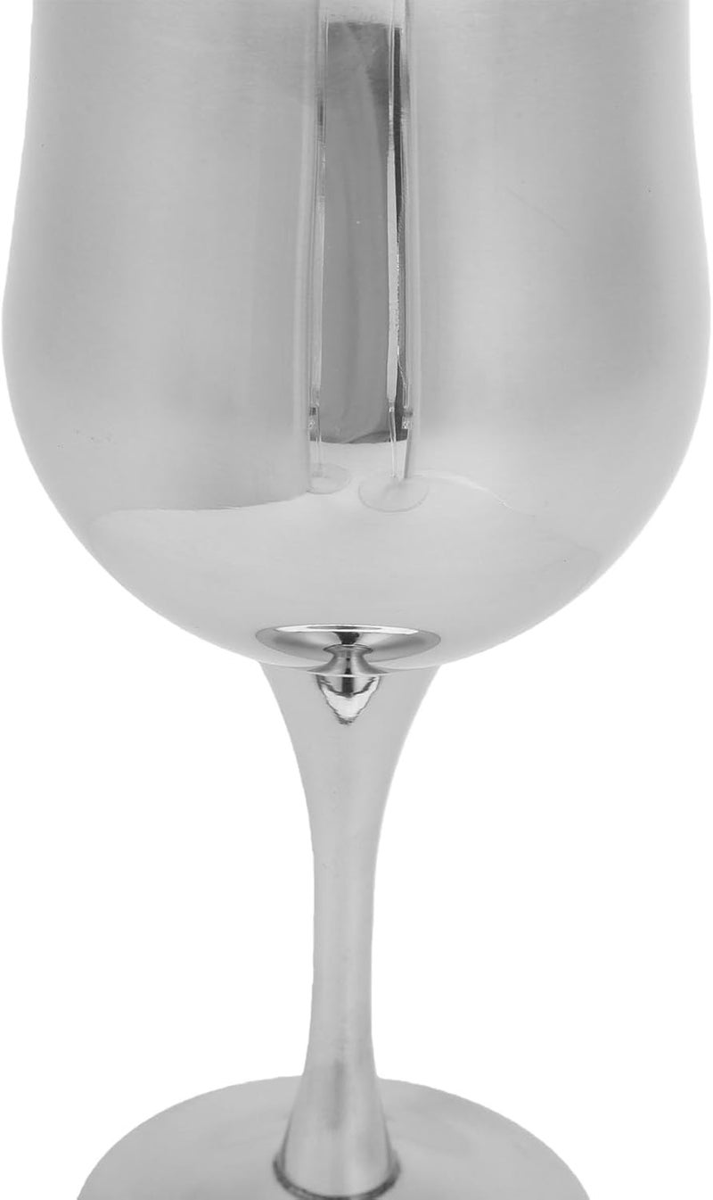 304 Stainless Steel Champagne Flute 310Ml Drop Proof Stemmed Glass For Pool Deck, Unbreakable Metal Wine Cup For Outdoor Party - Image 5