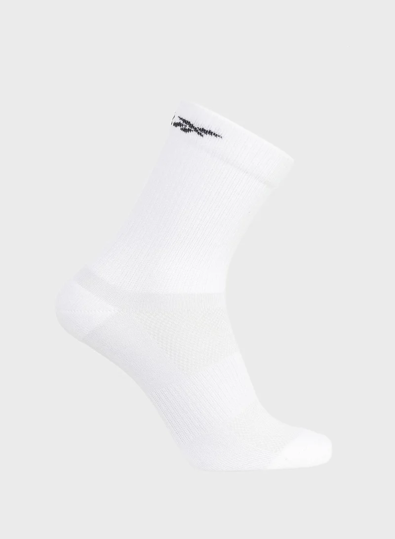 Reebok 3 Pack Of Te Mid Crew Socks