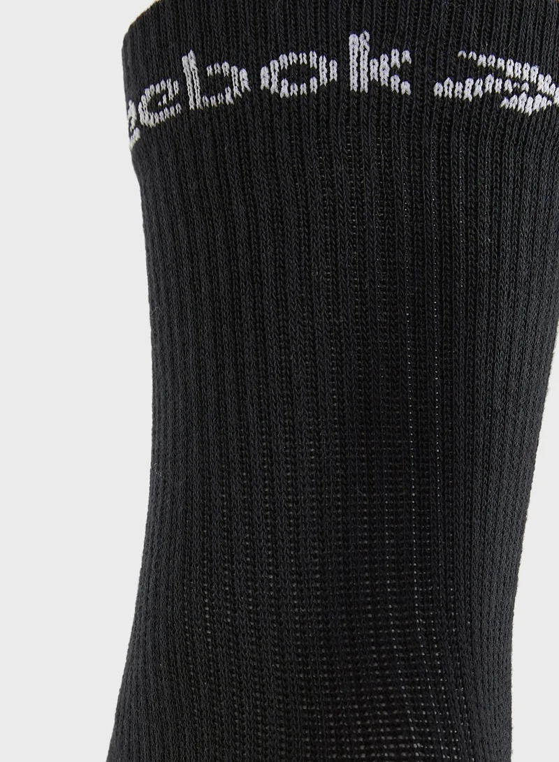 Reebok 3 Pack Of Te Mid Crew Socks