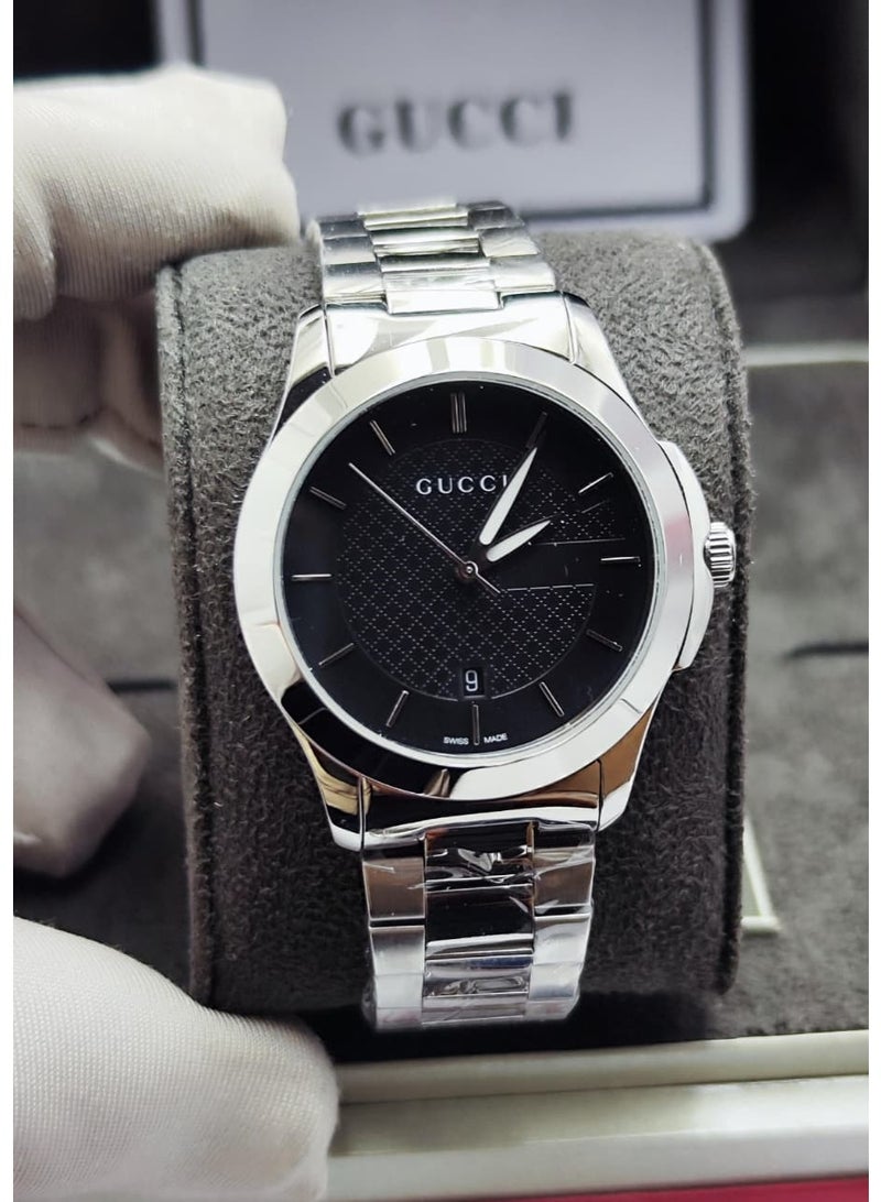 غوتشي ساعات جوتشي  فاخره جديد استل استيل اخر اصداااار فااااااخردرجه اولى