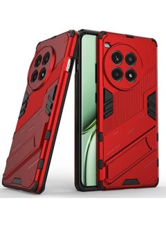 Case Compatible with OnePlus Ace 3 Pro 5G, 2-in-1 TPU+PC Dual Layer Combo Shockproof Ultra-Thin Protective Phone Back Cover with Kickstand