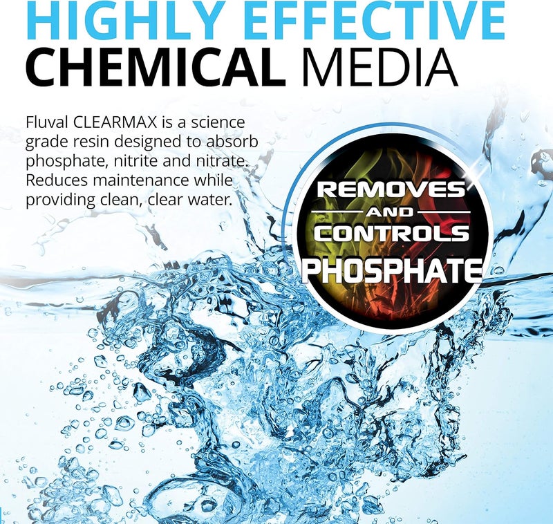 Fluval ClearMax Phosphate Remover, Chemical Filter Media for Aquariums, 100-gram Nylon Bags, 3-Pack, A1348, All Breed Sizes - Image 4