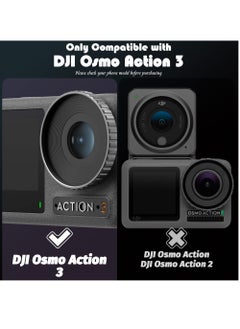 KASTWAVE 2 Sets Compatible for DJI OSMO Action 3 Screen Protector Anti Scratch High-Definition Tempered Glass, Screen Protector, Ultra-Clear Tempered Glass Cover Anti-Bubble, Transparent [2+2+2Pack]  - Image 3