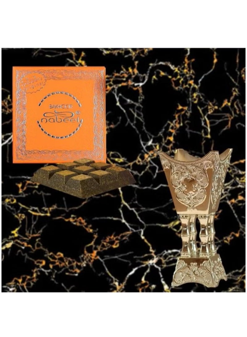 Nabeel 4 Pcs Nabeel Bakhoor Oriental-Woody Incense  40 Grams - Image 3