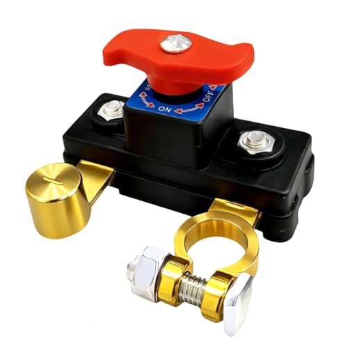 Flavizo Car Battery Cut Off Switch – 12V/24V Power Disconnect Device, Vehicle Safety, Stable Transmission High Conductivity for Car Truck Boat Rv Supplies - Image 1