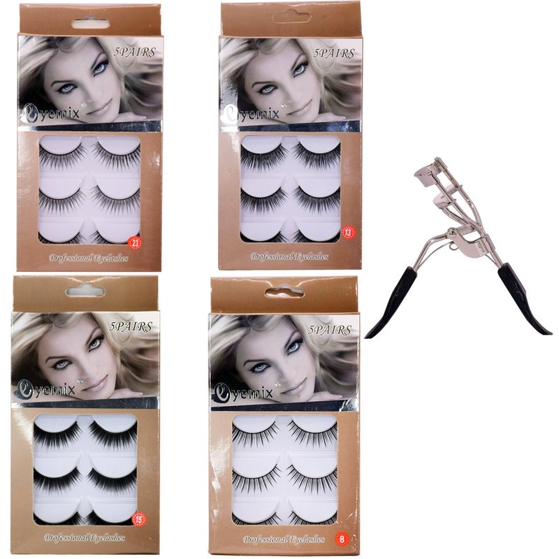 YEMIX Eyelash Set with Eyelash Glue - Magnetic Lashes & Reusable False Eyelashes for a Natural Look - Image 4