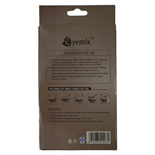 YEMIX Eyelash Set with Eyelash Glue - Magnetic Lashes & Reusable False Eyelashes for a Natural Look - Image 2