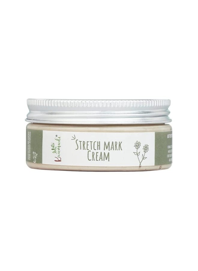 kaumudi - Stretch Mark Cream | For Women and Men | Handmade with Natural Ingredients | Reduce Stretch Marks | Reduces Scars, Spots and and Tighten your Skin | Hydrate & Moisturizes | All Skin Types | No Artificial Color | No Artificial Fragrance | Sulphate , Paraben & SLS free | 90 GM / 3.17 fl Oz - Image 1