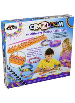 Cra-Z-Art Cra-Z-Art Cra-Z-Loom Ultimate Rubber Band Bracelet Maker Activity Kit for Ages 8 and Up (packaging may vary)  - Image 2