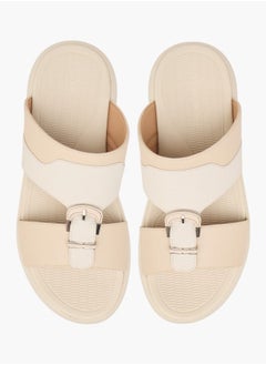Le Confort Men Buckle Accent Slip-On Arabic Sandals  - Image 1