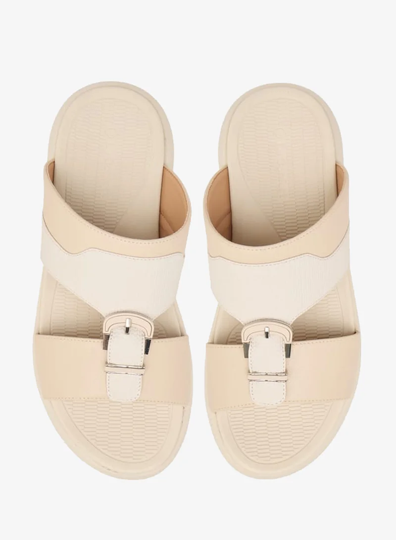 Le Confort Men Buckle Accent Slip-On Arabic Sandals Ramadan Collection