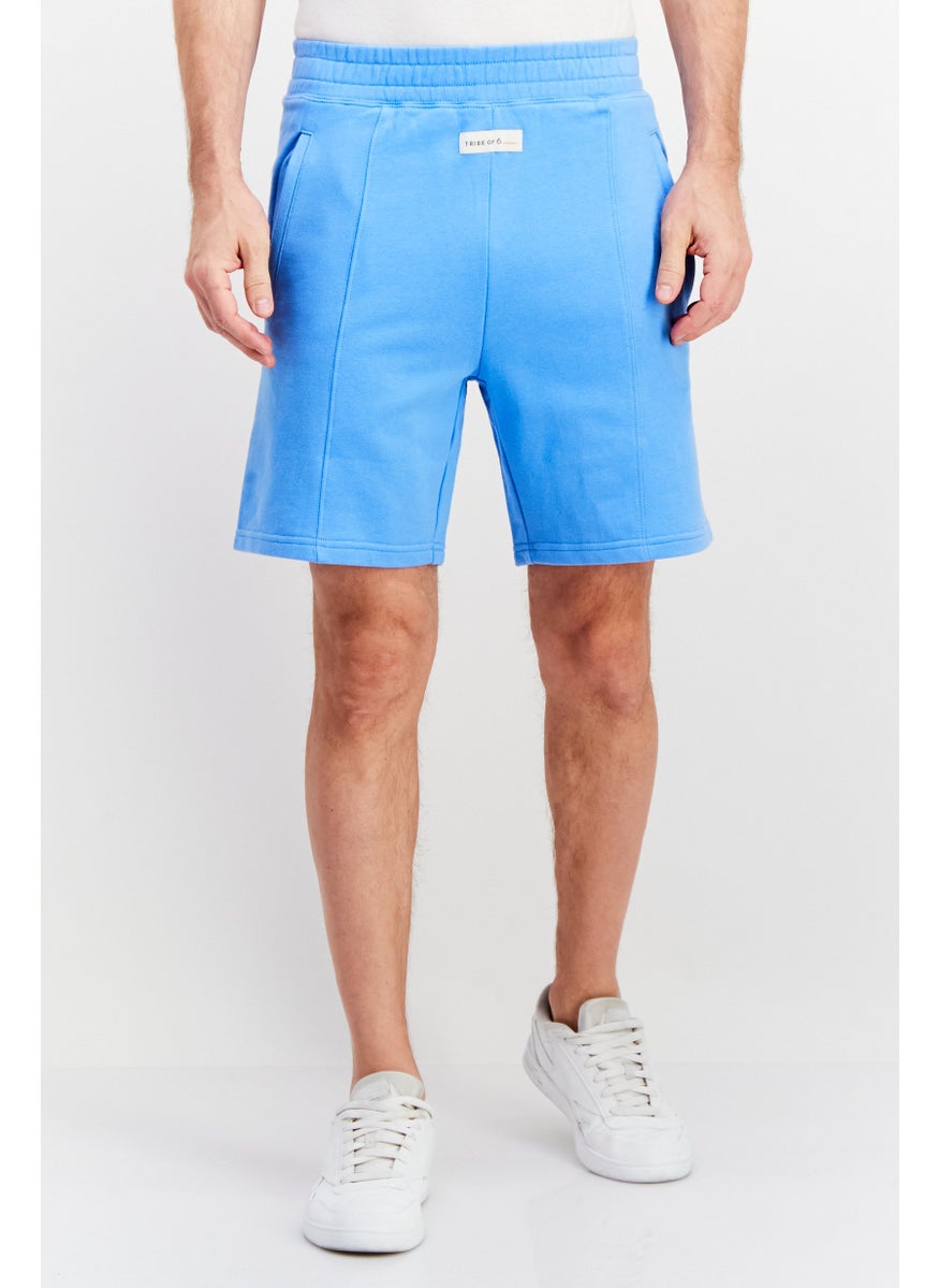 Men Plain Basic Short, Blue - pzsku/Z528B401283DB12DA27DEZ/45/_/1737642456/953a03ee-ccc9-455a-86a7-d7b7fda7c844