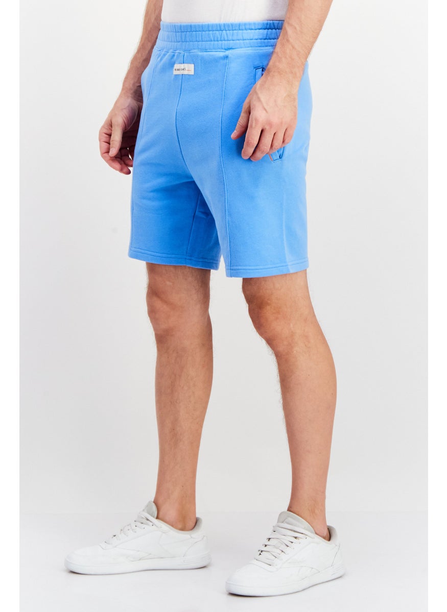 Men Plain Basic Short, Blue - pzsku/Z528B401283DB12DA27DEZ/45/_/1737642464/4fd40611-3269-4aee-89ad-1cc592f74fda