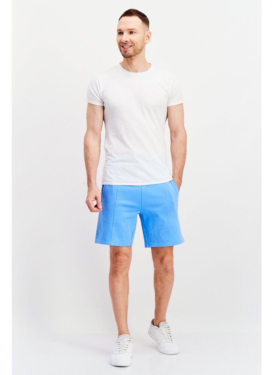 Men Plain Basic Short, Blue - pzsku/Z528B401283DB12DA27DEZ/45/_/1737642467/0df5d377-e7b2-4ce8-8b09-5b056b74badc