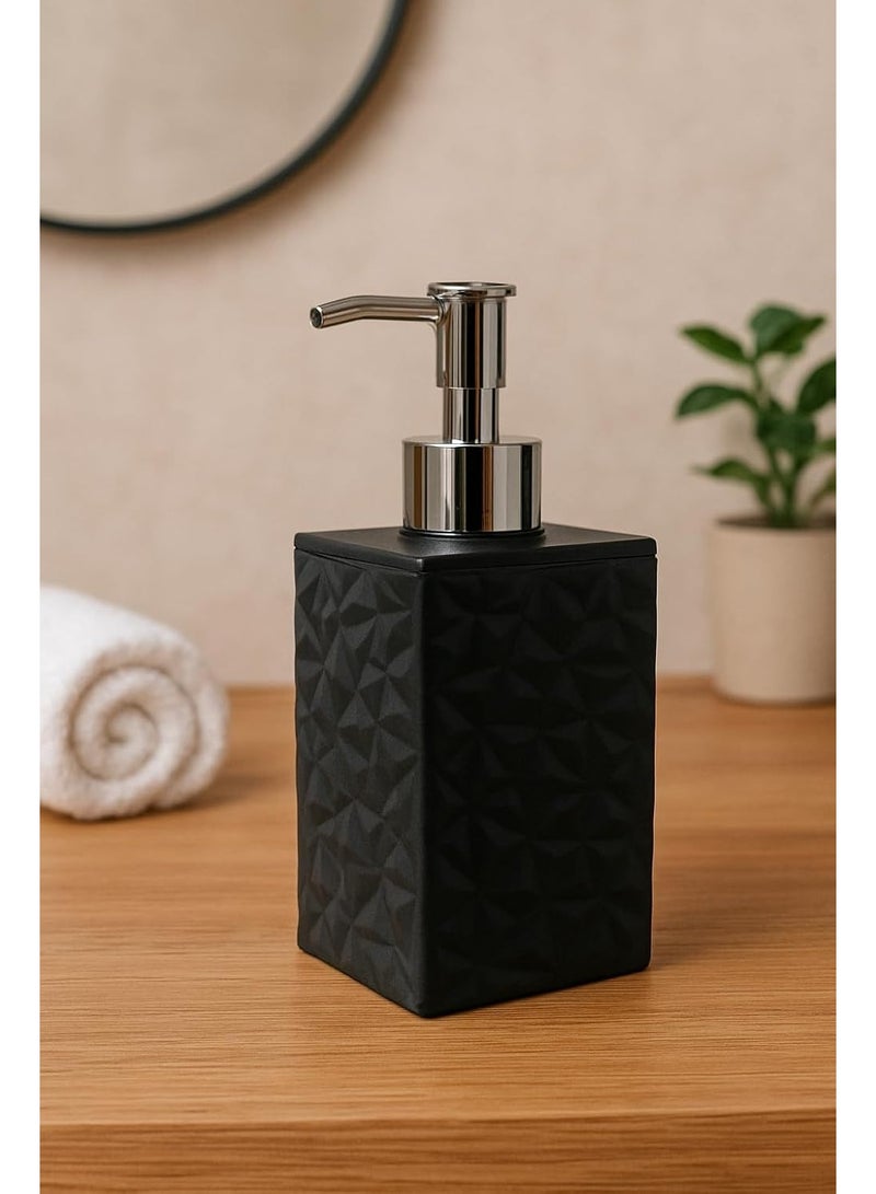 صندوق العاب موزع صابون سائل للحمام والمطبخ - زجاجة قابلة لإعادة التعبئة بمضخة لغسل اليدين والشامبو والبلسم وجل الاستحمام. - Image 1