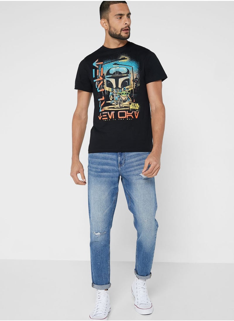 Funko Mandalorian Crew Neck T-Shirt  - Image 4