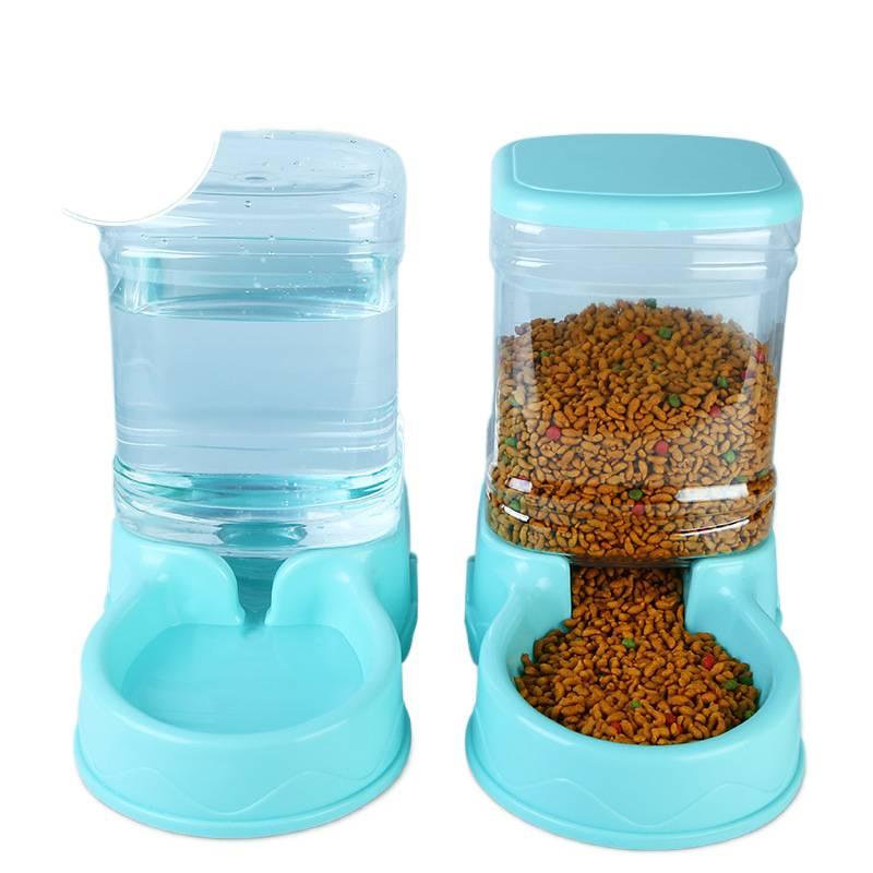 Automatic Feeder Pet Bowl with Feeding Accessory Pet Food Bowl Routine Feeding Home Use - Image 1