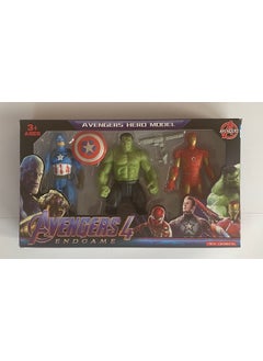 AVENGERS Iron Man, Hulk, Captain America 17 cm 3-Piece Light Figure 